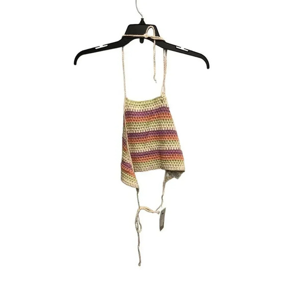 BP Crochet Striped Tank Top NWT - Picture 3 of 6